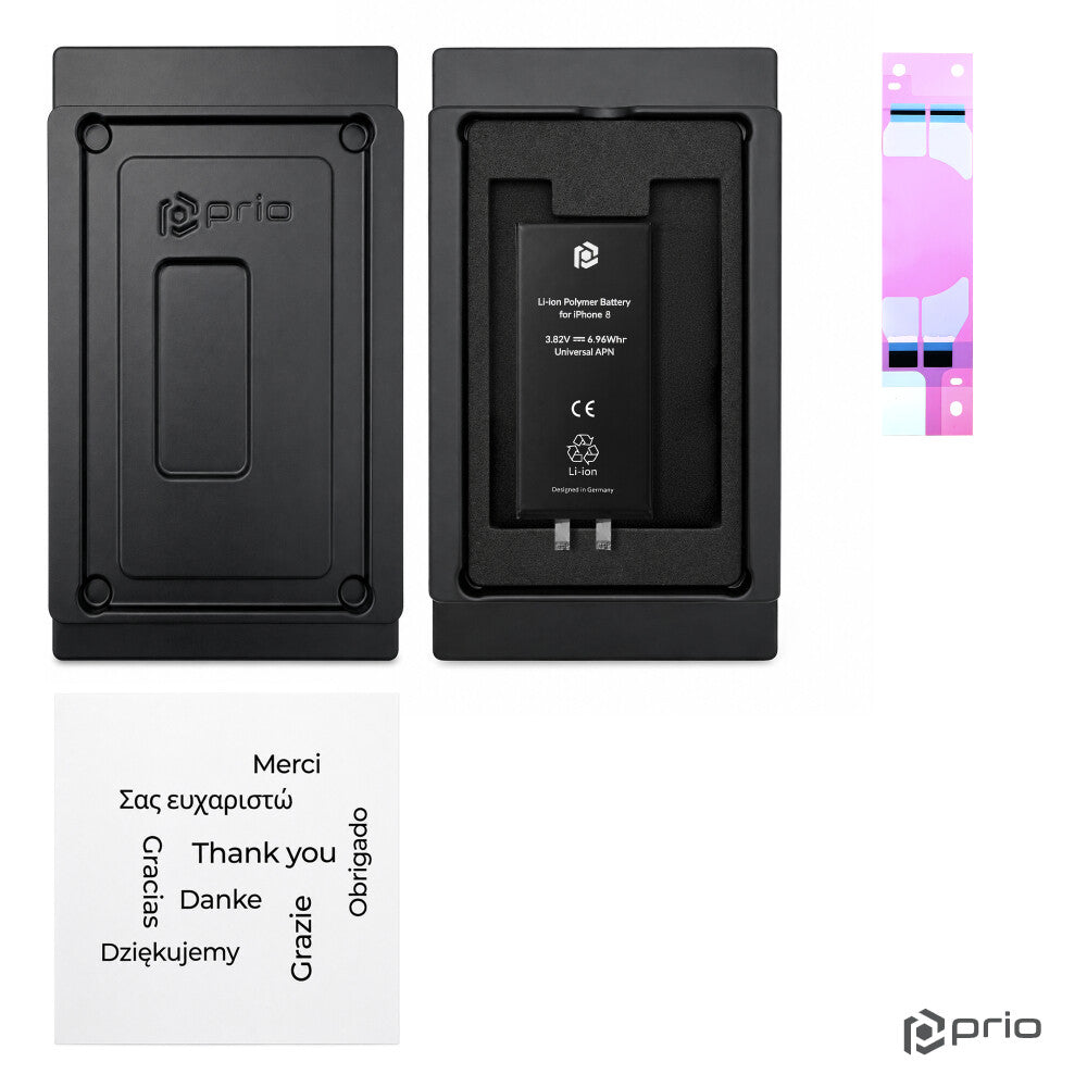 prio Akku / Batterie für iPhone 8 (ohne Flex-Kabel)