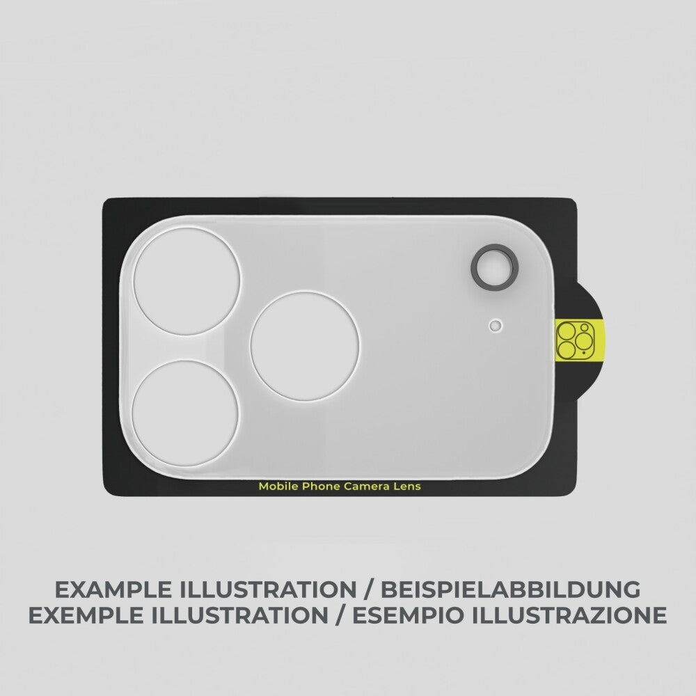 prio Tempered Glass Back Camera für iPhone 17 Pro Max (6,9 Zoll) klar