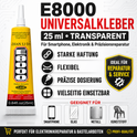 Zhanlida E8000 Universalkleber 25ml Klebstoff