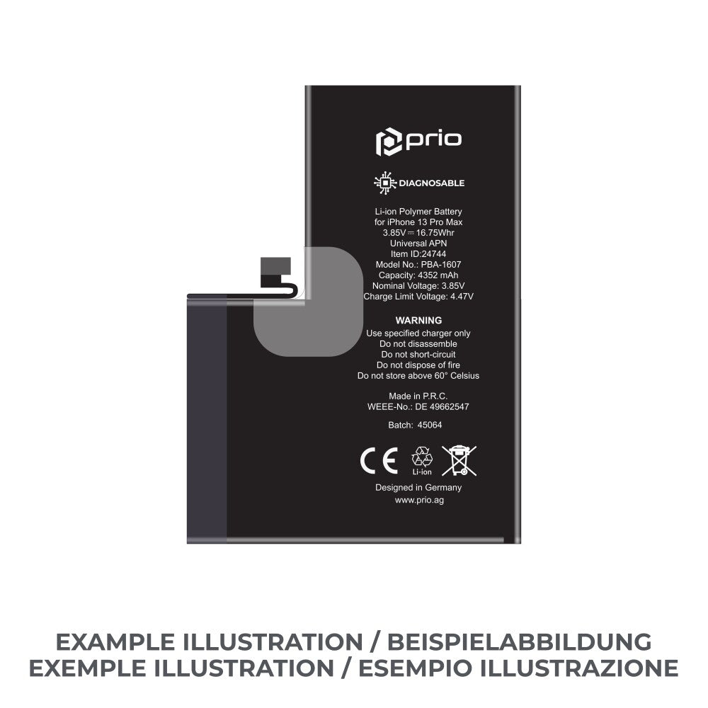 prio Diagnosefähiger Akku für iPhone 13 Pro Max