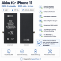 616-00644 Akku für iPhone 11 wie Original Batterie Accu Ersatzakku