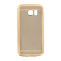 Silicone Case Classy Samsung Galaxy S6 gold