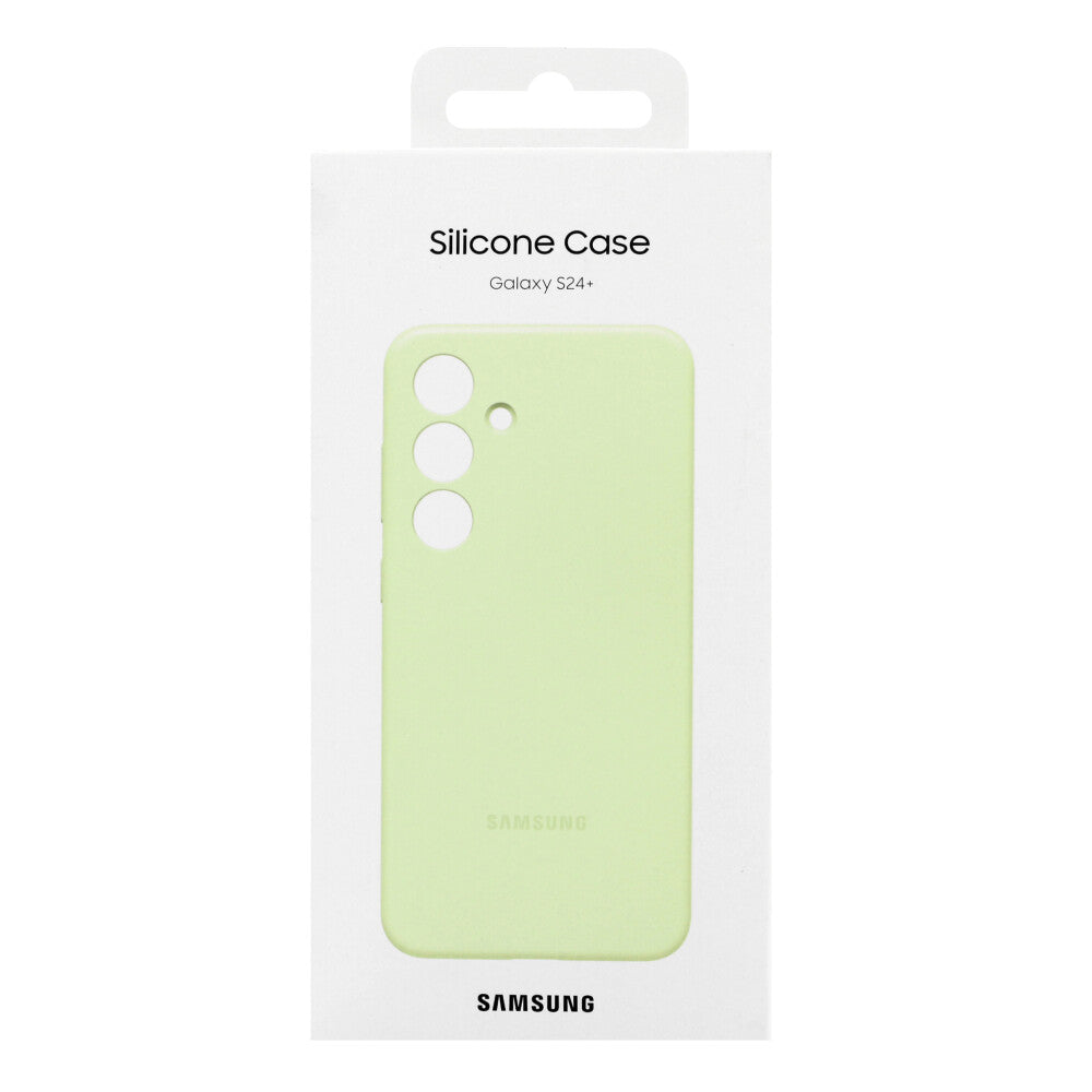 Samsung silicone case SM-S926 Galaxy S24+ light green EF-PS926TGE