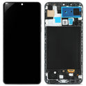 Samsung Display + Rahmen (montiert) A505F Galaxy A50 schwarz GH82-19204A