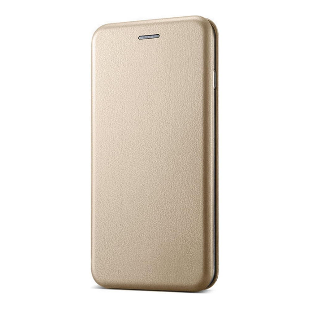 Flip Handyhülle für Samsung A8 2018 Gold cnt1267