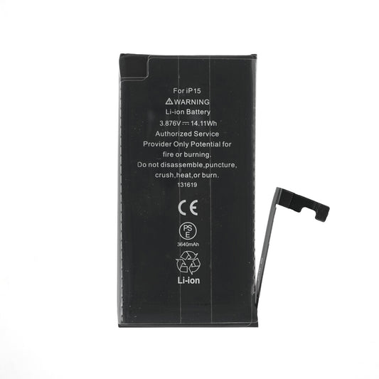 Diagnostizierbarer 3640-mAh-Akku mit hoher Kapazität für das iPhone 15