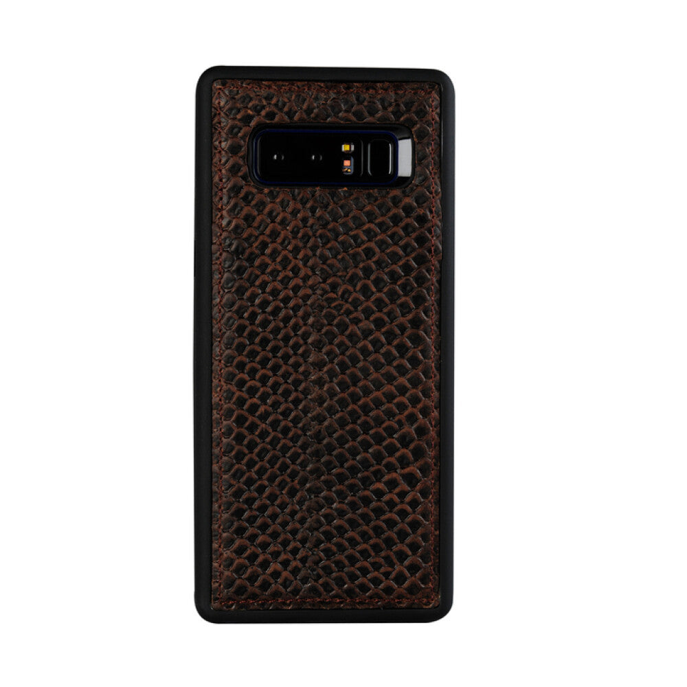 Genuine Leather Protective Case for Samsung Note 8 adas brown