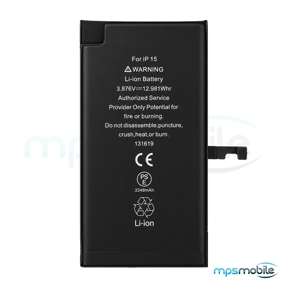 Diagnostizierbarer Akku für iPhone 15