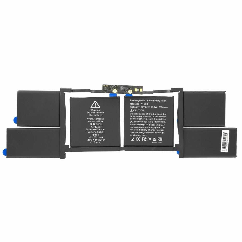 OEM battery for Macbook Pro 15 inch Retina (2017/2018) (A1953,A1990)