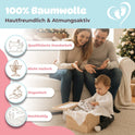 Kokopatik Organic Baumwolle Baby Hausschuhe rutschfest Neugeborene Bärenblume