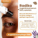 Augenbrauenserum,Vitamin A-E-F, 100% Rein, BIO, natürlich, 10 ml