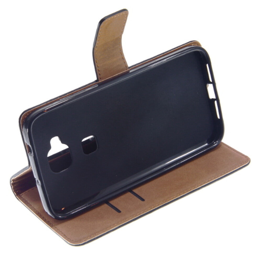 Leather case for Huawei G8 - black 4250710570843