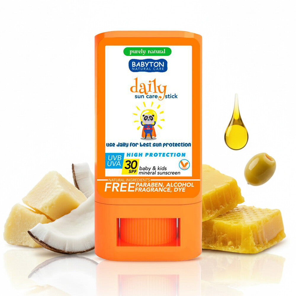 Babyton Kids Natürlicher Sonnenschutzstift für den täglichen Gebrauch LSF 30 20 g