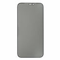 prio 3D Anti-Spy Screen Protector Glass for iPhone 12 / 12 Pro black