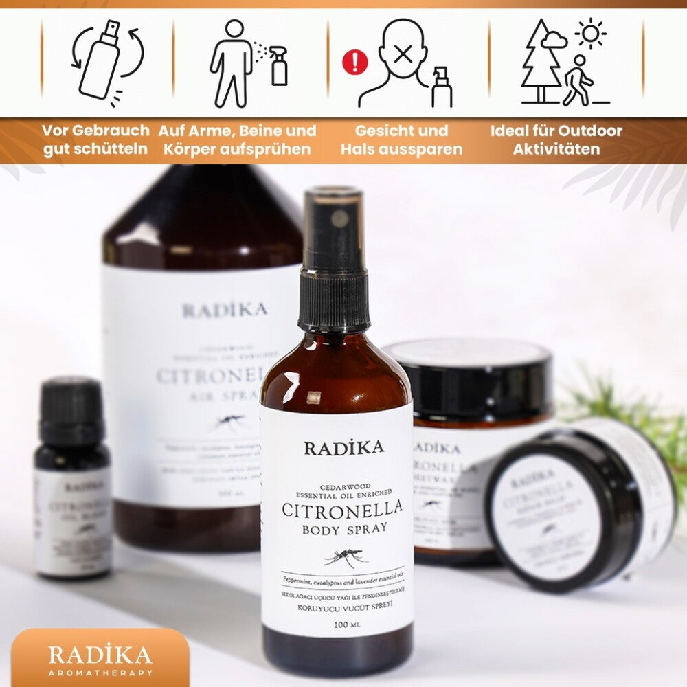 Insektenschutz, zum Schutz vor Mücken, 100% Rein, BIO, natürlich, 100 ml