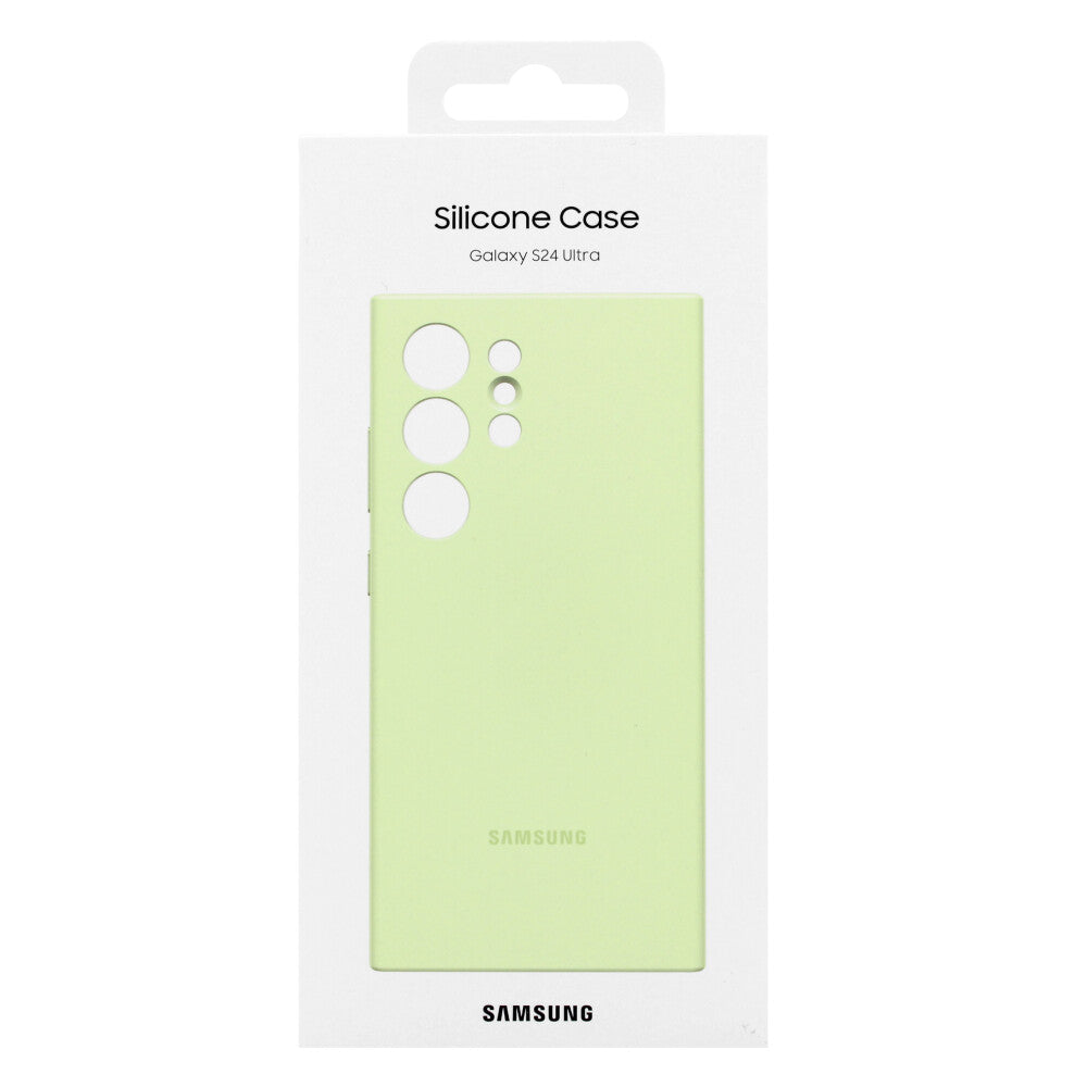 Samsung Silicone Case SM-S928 Galaxy S24 Ultra light green EF-PS928TGE