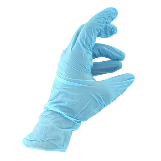 MUMU Nitrile Gloves, powder-free, 200 pcs, size L, blue