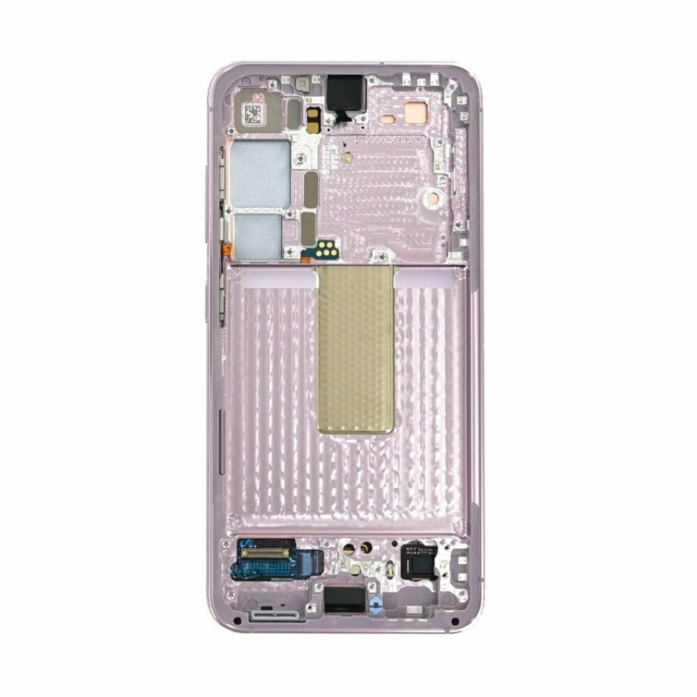 Samsung Displayeinheit + Rahmen S911 Galaxy S23 lavendel GH82-30481D