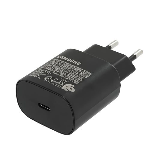 Samsung 25W Reiseadapter (ohne Kabel) schwarz EP-TA800NBE