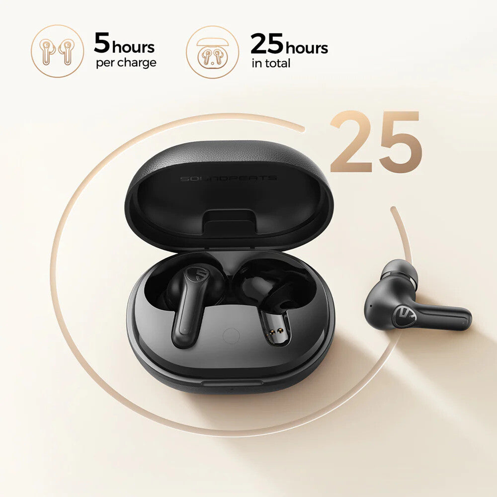 SoundPEATS Clear kabellose Earbuds schwarz