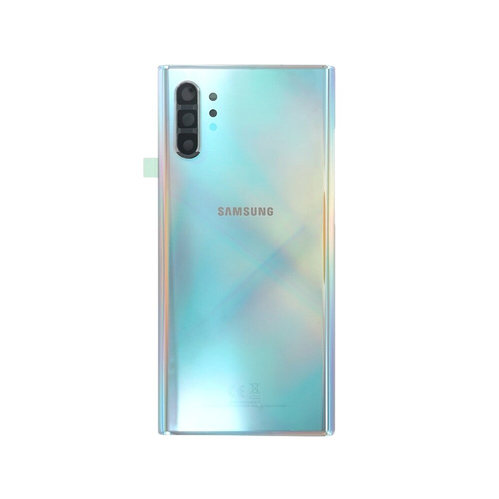 Samsung Galaxy Note 10+ SM-N975F Rückseite Aura leuchten / silber