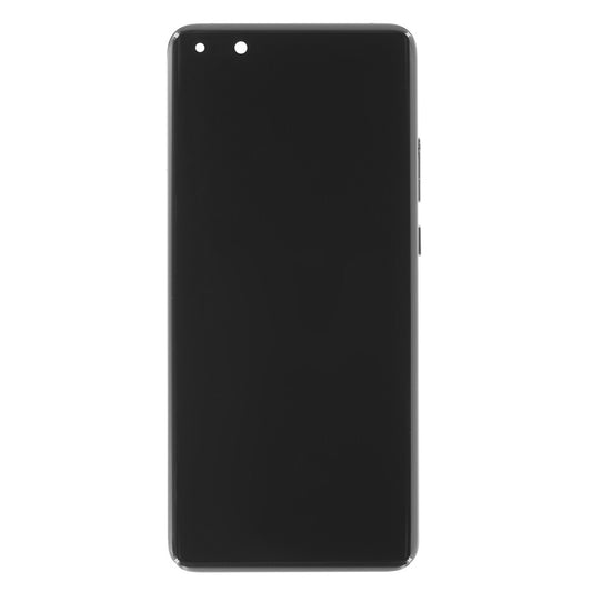 Display (Soft-OLED) + Rahmen für P40 Pro silver frost