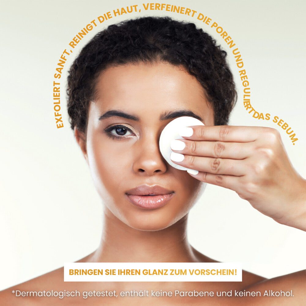 Peeling Gesichtswasser 200 ml - Mit Glycolsäure AHA-BHA & Tiefenreinigung