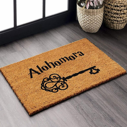 Decovetro Paspas Harry Potter Alohomora Desenli Kapı Önü Paspası 40 x 60 cm