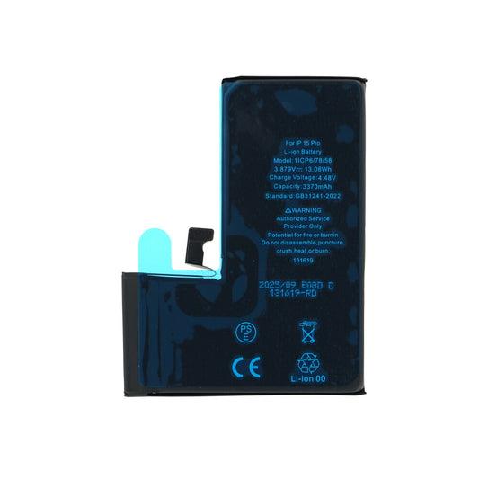 Diagnostizierbarer 3350-mAh-Akku mit hoher Kapazität für das iPhone 15 Pro