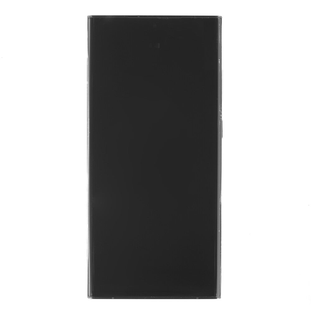 Display (Hard OLED) + Rahmen für Samsung S918 Galaxy S23 Ultra schwarz