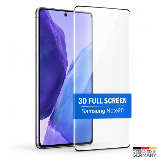 prio 10x 3D screen protector glass for Samsung Note20 black