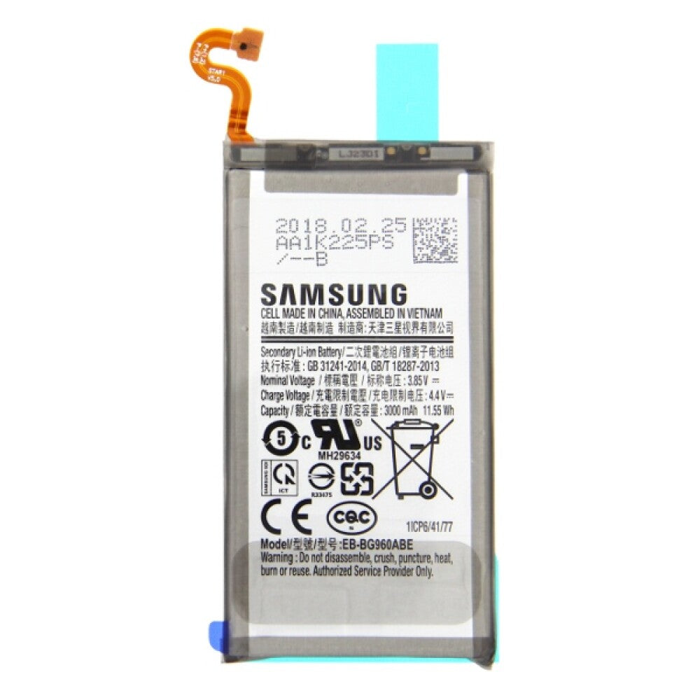 Samsung Akku EB-BG960ABE für G960F Galaxy S9 GH82-15963A