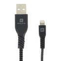 Evelatus Lightning data cable MFI certified (MFI02) 1 m black