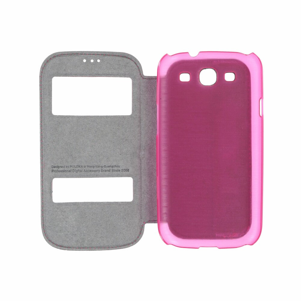 Puloka Flip Case for Samsung Galaxy S3 pink