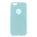 TPU Case Glitter iPhone 6 / 6S blau