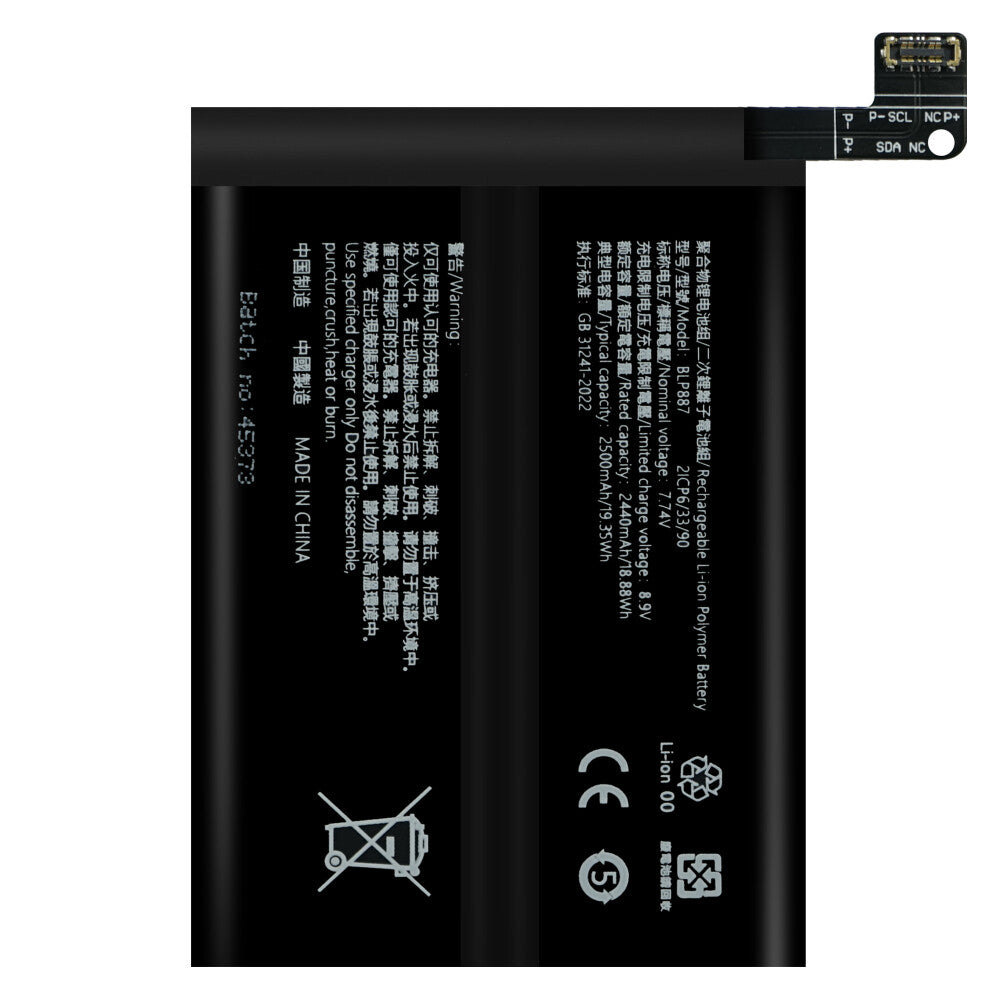 Akku BLP887 für Realme GT Neo2 (RMX3370)/GT2/GT2 Pro/GT Neo 3T