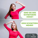 No Sweat Antitranspirant Spray 50 ml – Extra Stark, 7 Tage Schutz gegen Schwitzen x3