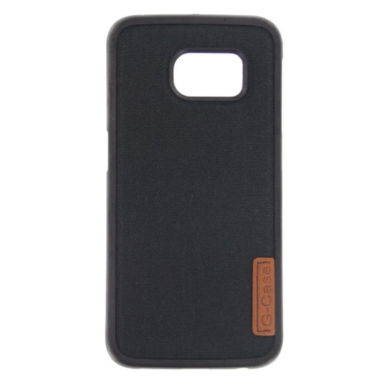 Silicone Case Textile for Samsung S6 Edge black