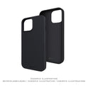 prio silicone protective case for iPhone 13 Pro Max black