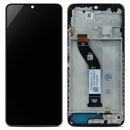 Display + Rahmen für Redmi 14C/Poco C75 schwarz
