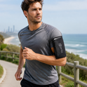 prio Sports Handy-Armband / Armtasche (XL) Schwarz