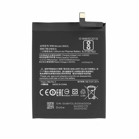 MPS battery for Xiaomi Mi 9 3200 mAh BM3L