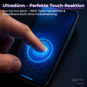 prio 3D Anti-Scratch Tempered Glass für iPhone 16 Pro (6,3 Zoll) schwarz