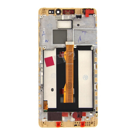 OEM Display Unit + Frame for Huawei Mate S gold