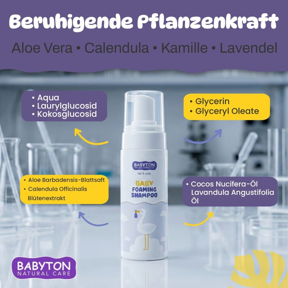 Babyton Baby-Schaumshampoo 150 ml
