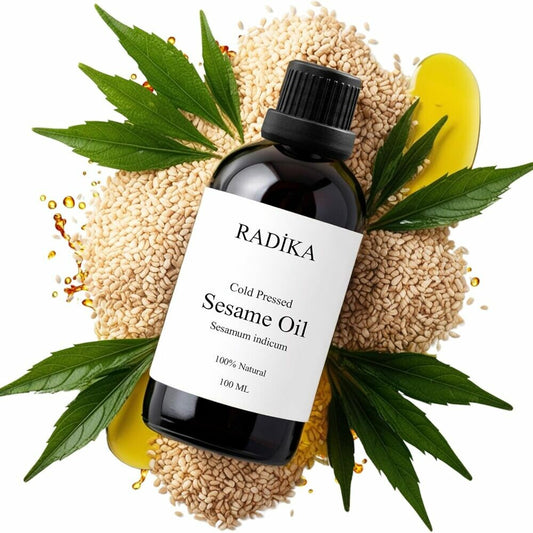 Sesamöl, Kaltgepresst, 100% Rein, BIO, natürlich, 100 ml