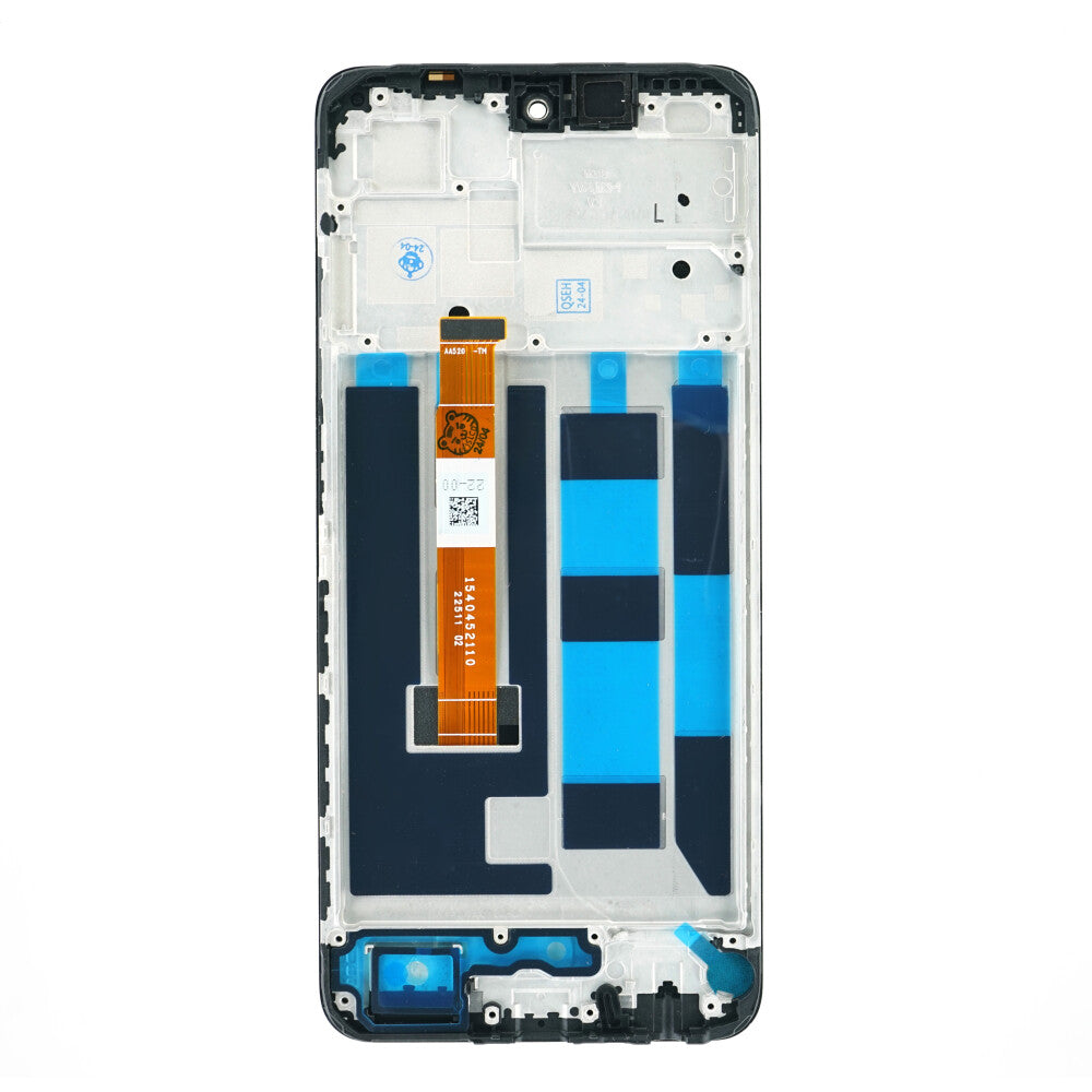 OEM Display + Frame for Realme C55 black