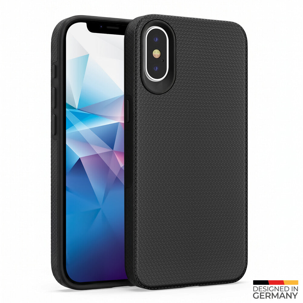 prio Schutzhülle für iPhone XS/X schwarz