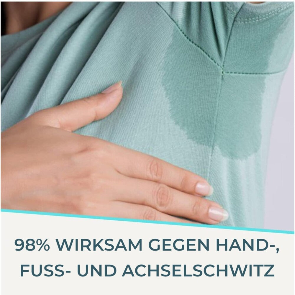 Tereson Antitranspirant Spray 50 ml, stark gegen Schwitzen an Achseln und Händen x2