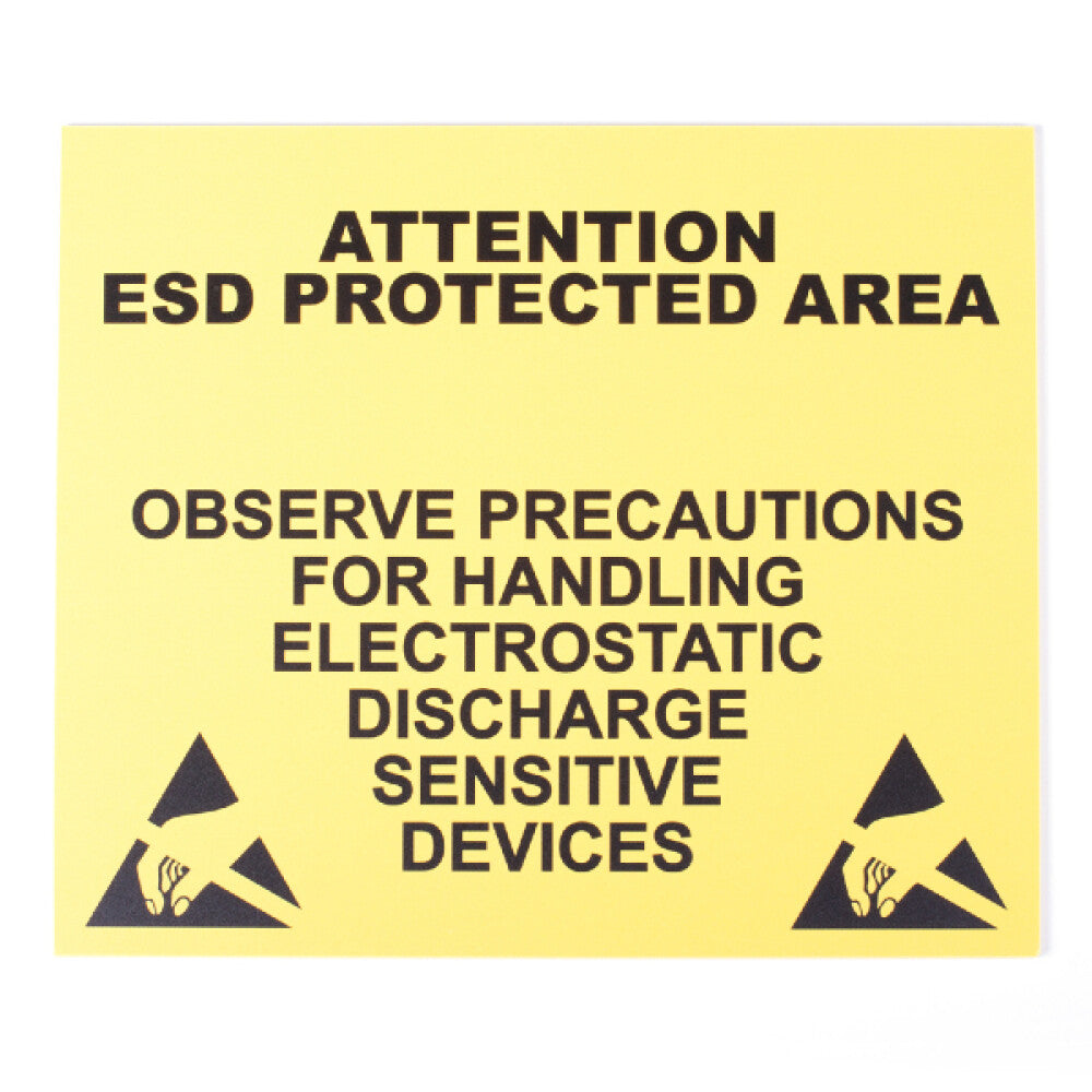 EPA warning sign PVC 350x300x5mm